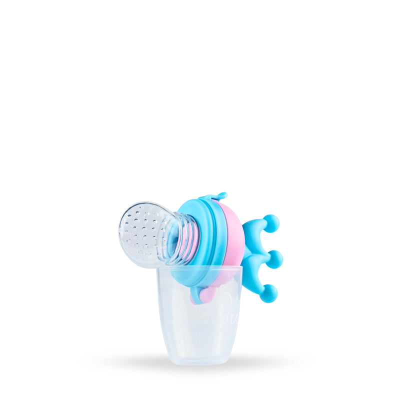 F0007 Pink | Food Feeder With Cap