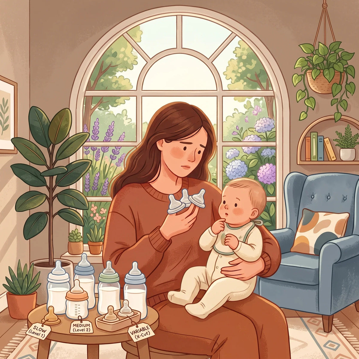 How to Choose the Right Nipple Flow Speed for Your Baby's Bottle