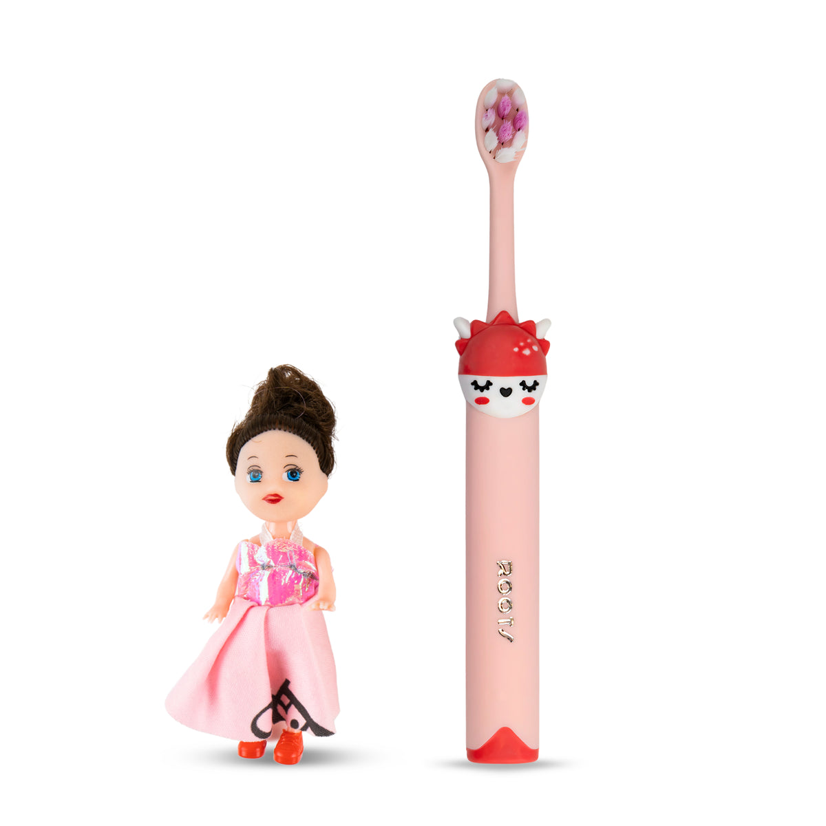 EP006 Doll Toy Kids Toothbrush | Baby Pink