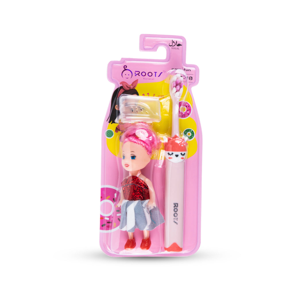 EP006 Doll Toy Kids Toothbrush | Baby Pink