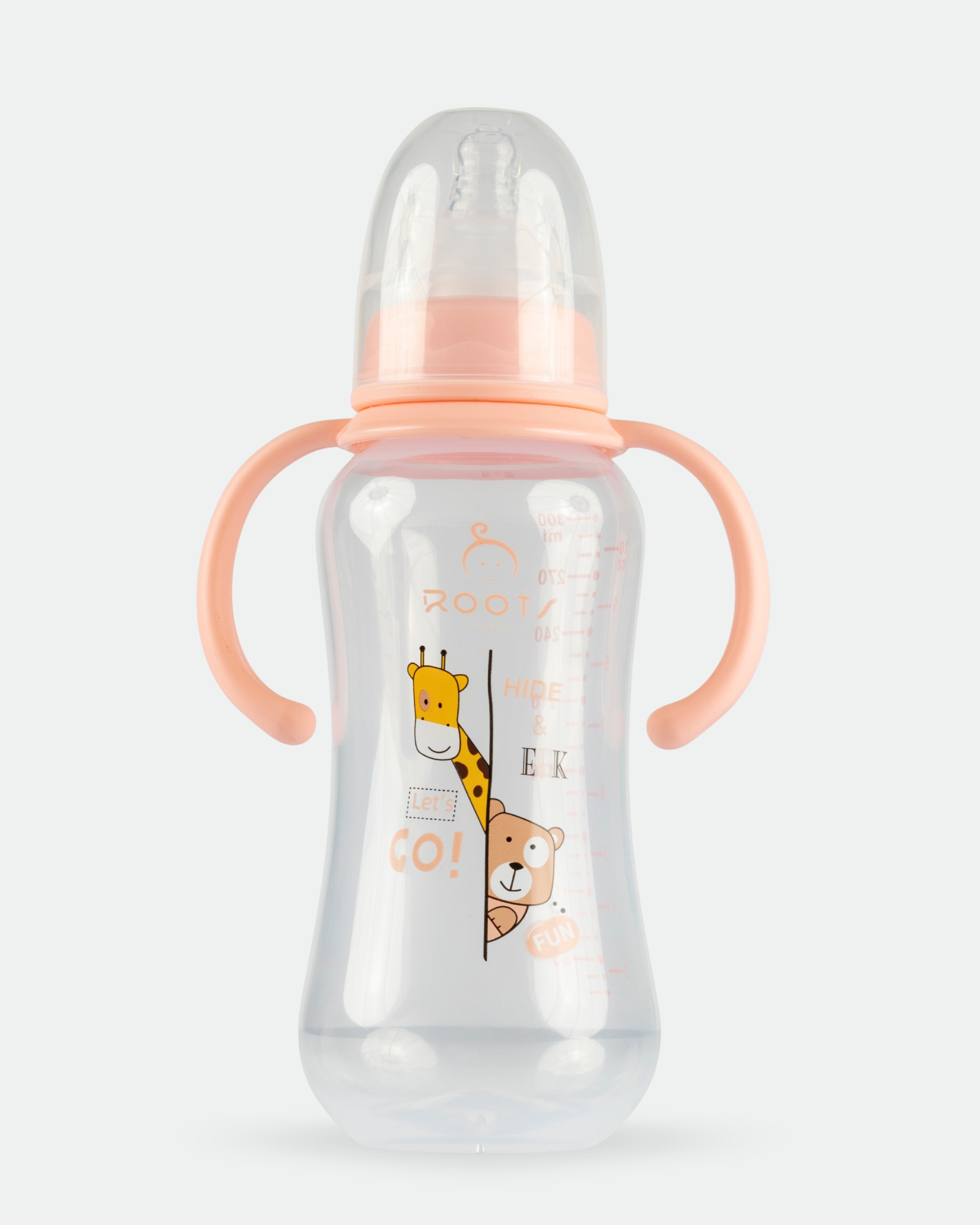 J1006 - 300ml - Pink - Normal with Handles