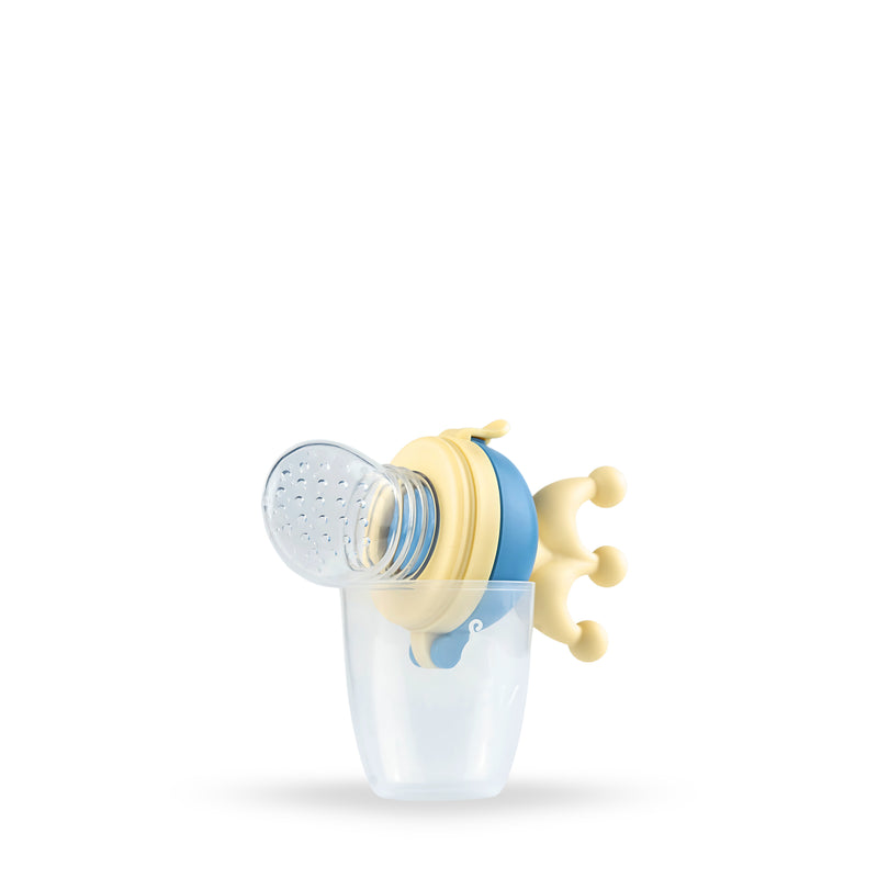 F0007 Blue | Food Feeder With Cap