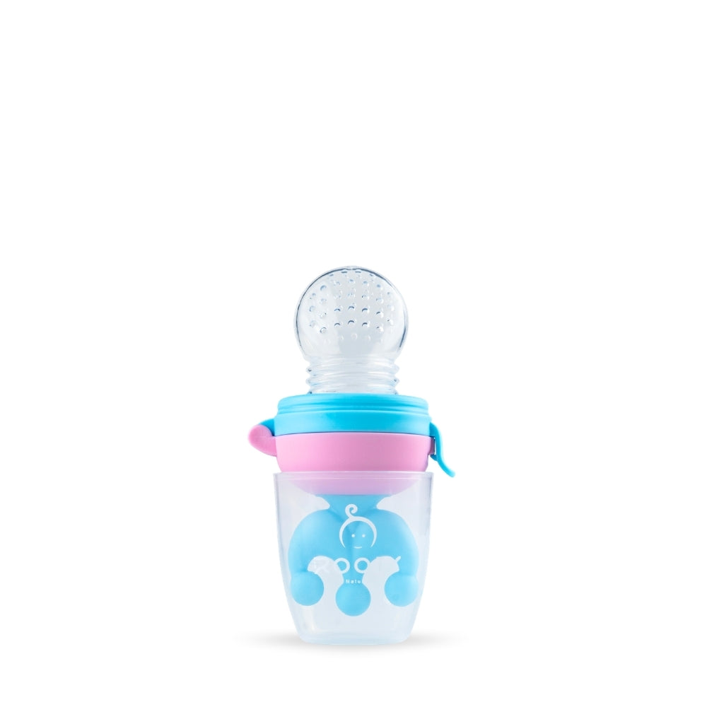F0007 Pink | Food Feeder With Cap