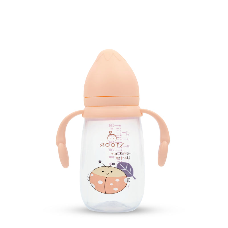 J1009 Palm Pink | Wide Neck Large Nipple | 310ml/10oz