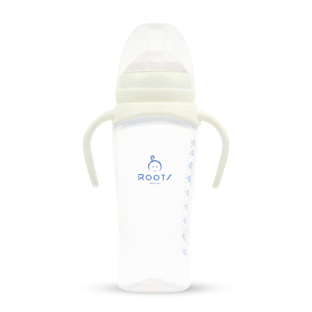 J1016 White High Chest | Wide Neck Large Nipple | 300ml\10oz - Roots Natural