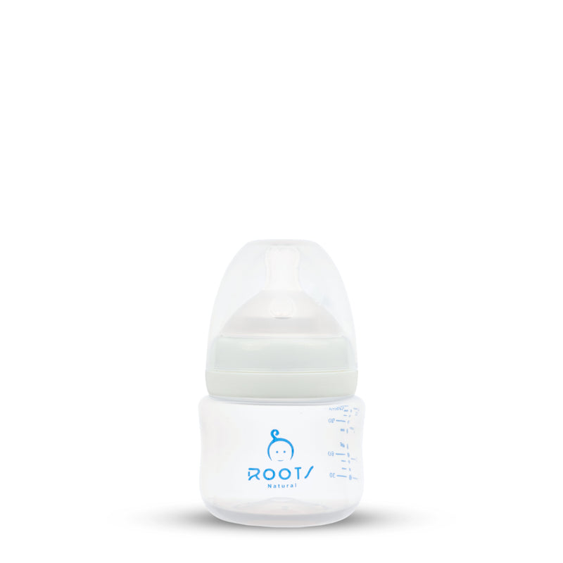 M01 White | Wide Neck Small Nipple | 120ml/4oz