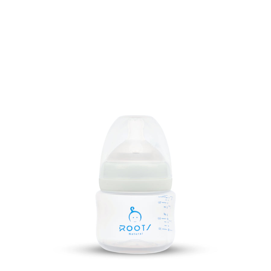 M01 White | Wide Neck Small Nipple | 120ml/4oz
