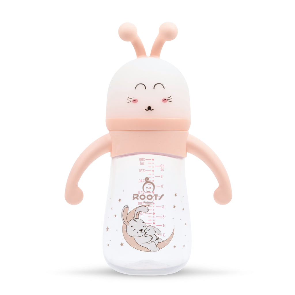 M03 Pink Alien | Wide Neck Large Nipple | 300ml/10oz - Roots Natural