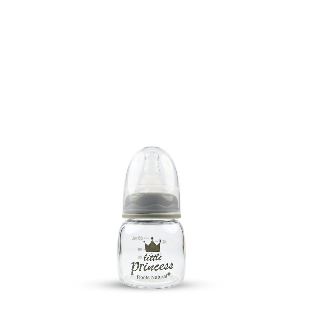 M04 Slate Green Glass | Little Princess Girl | Normal Neck Small Nipple | 60ml/2oz
