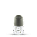 M06 Premium Slate Green Glass |  Wide Neck Baby Feeder | 100ml/3oz