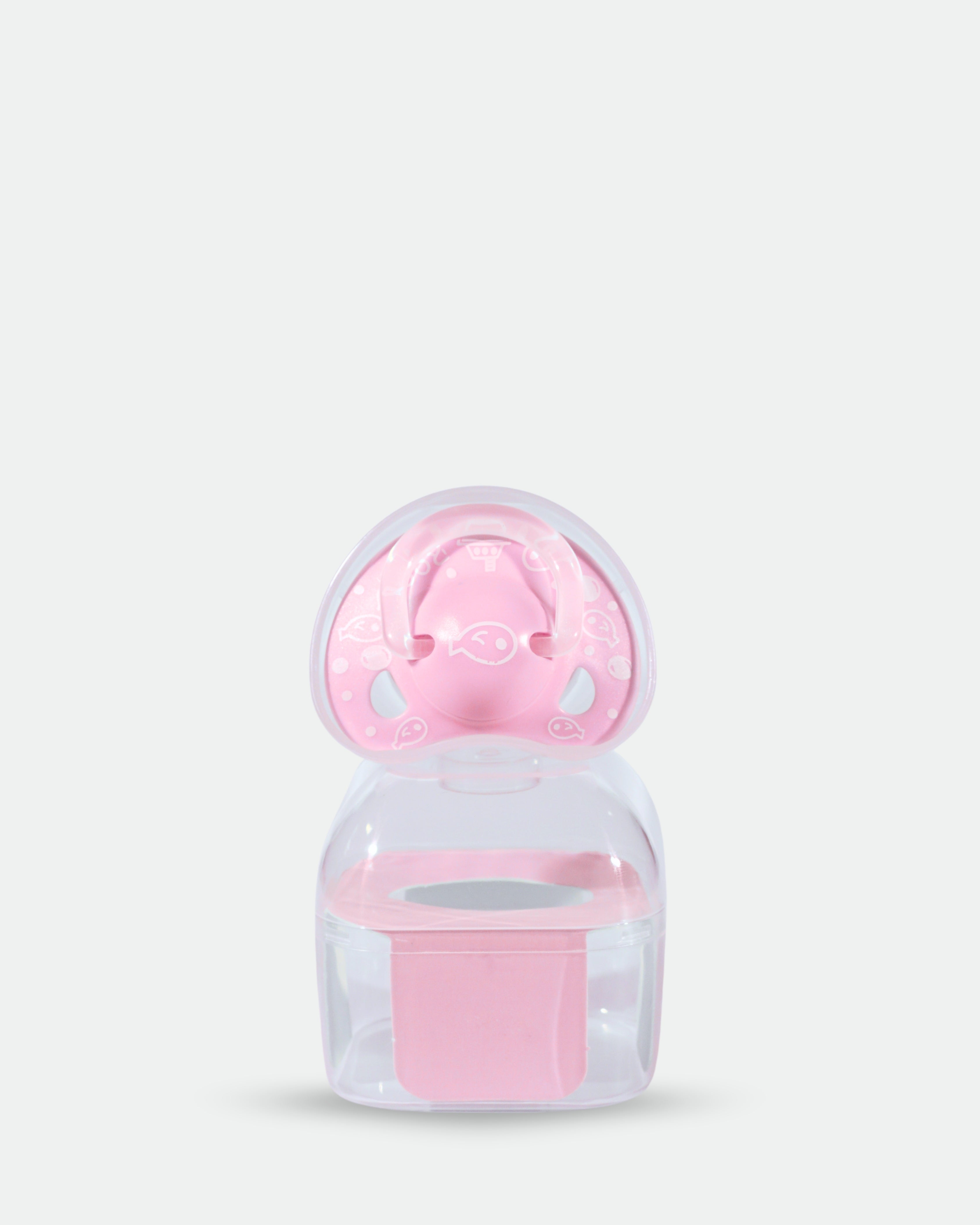 T0004 Pacifier - Girl - Pink - 0-6m
