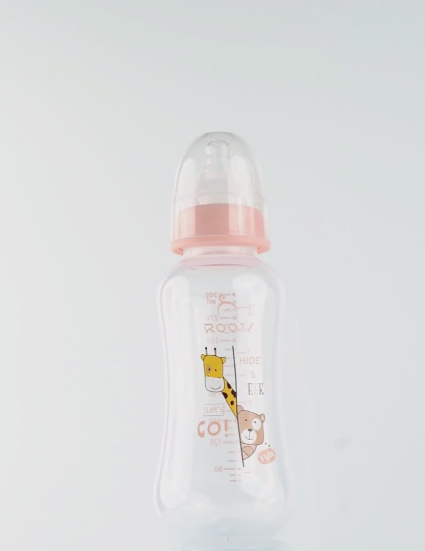 J1011 Pink | Normal Neck Large Nipple | 300ml/10oz