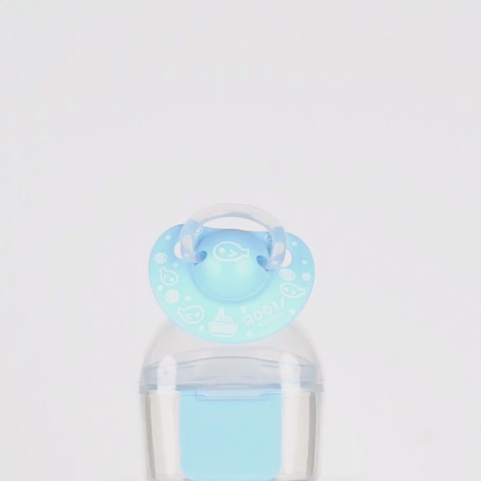 T0004 Pacifier Blue | 0-6m