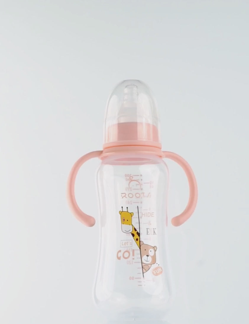 J1006 Pink | Normal Neck Large Nipple | 300ml/10oz