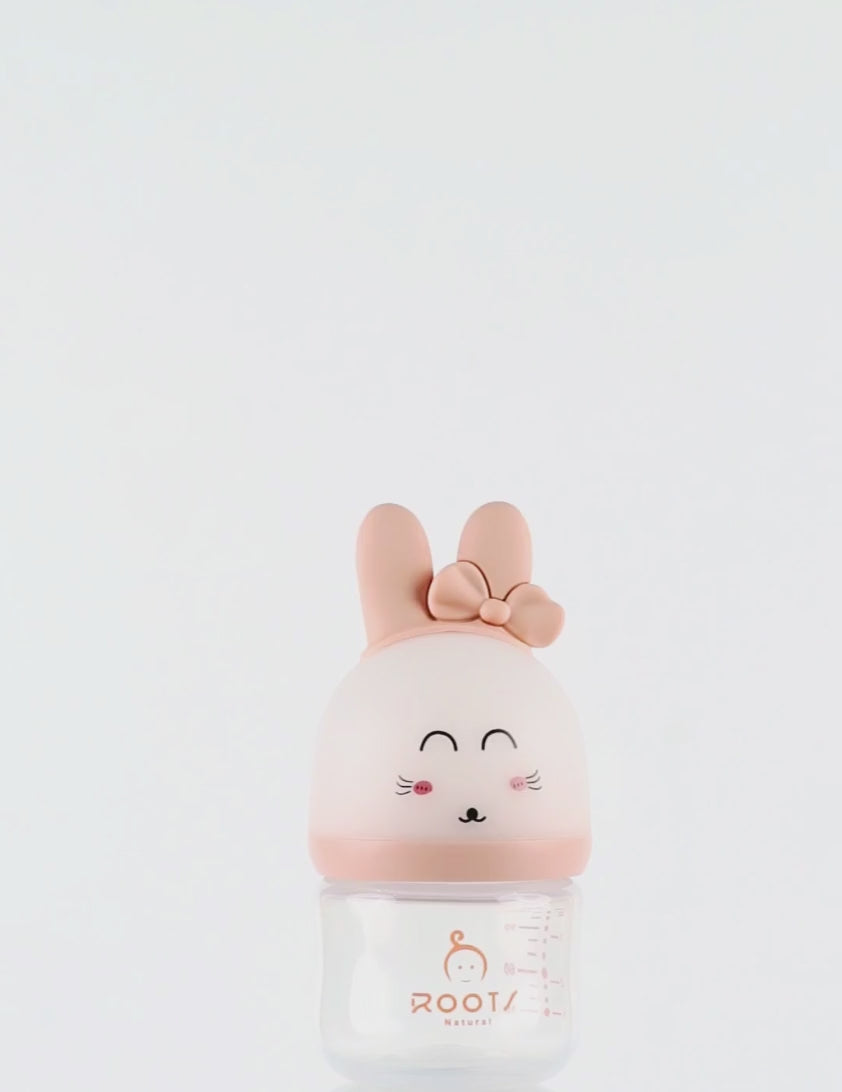 M01 Pink | Wide Neck Small Nipple | 100ml/3oz