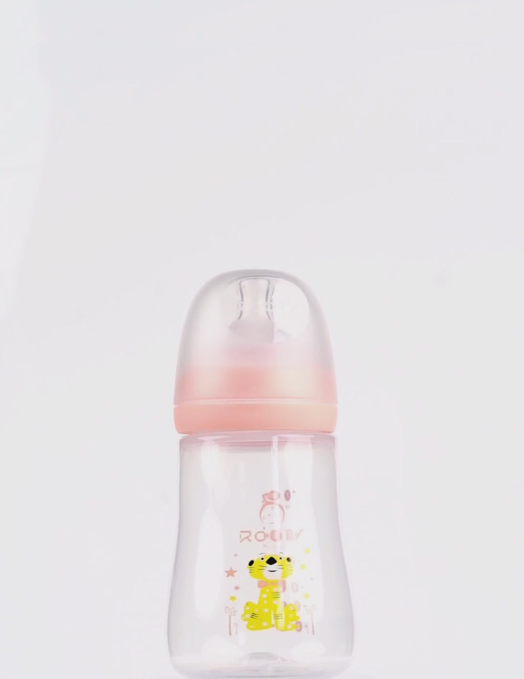 J1012 Tiger Pink | Wide Neck Medium Nipple | 220ml\7oz