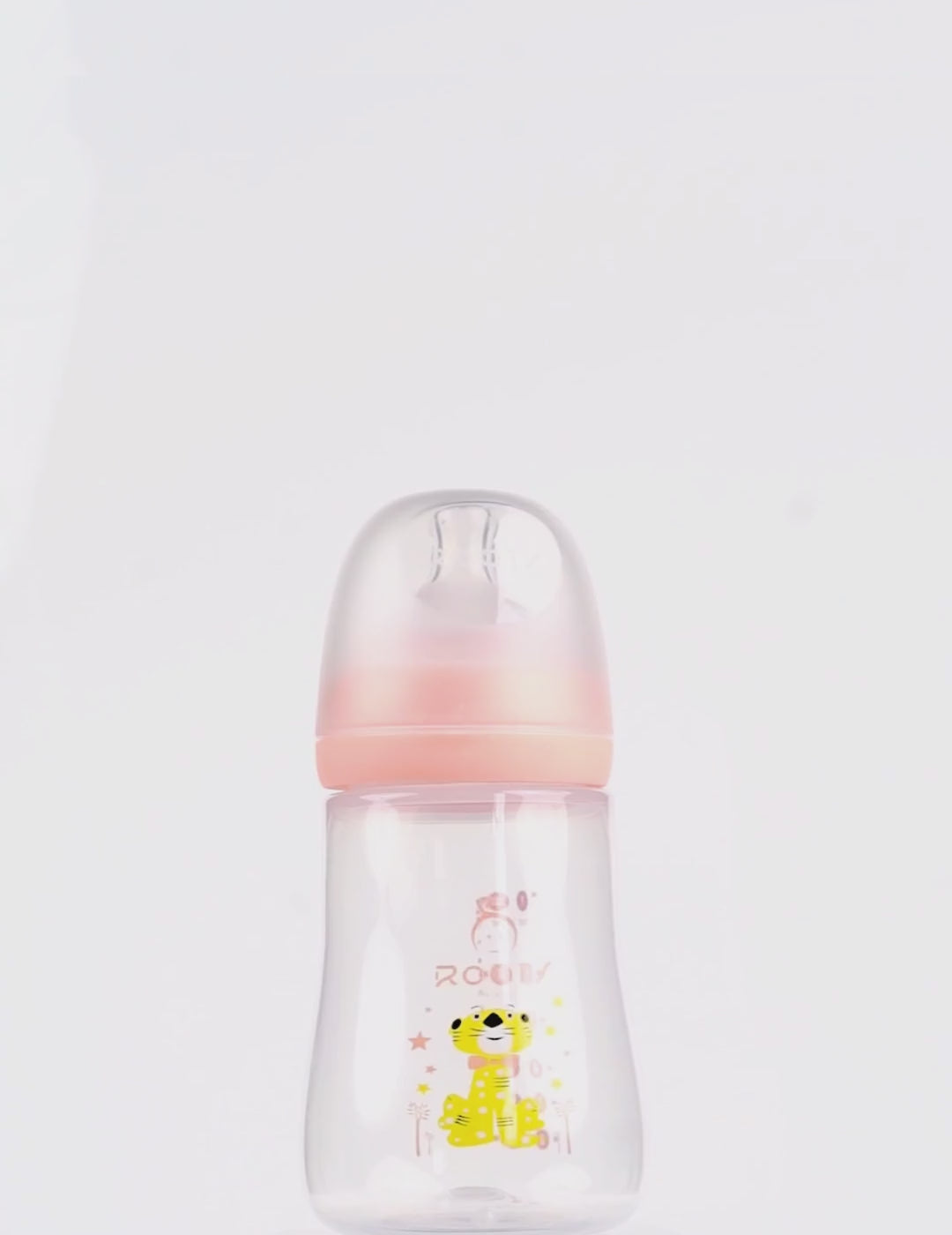 J1012 Tiger Pink | Wide Neck Medium Nipple | 220ml\7oz