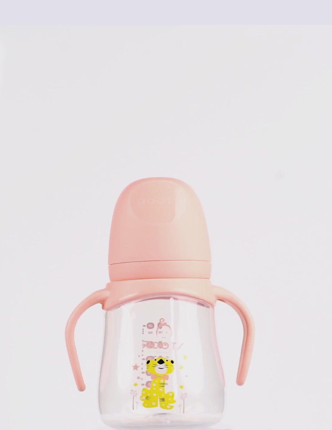 J1015 Pink High Chest | Wide Neck Medium Nipple | 220ml/7oz