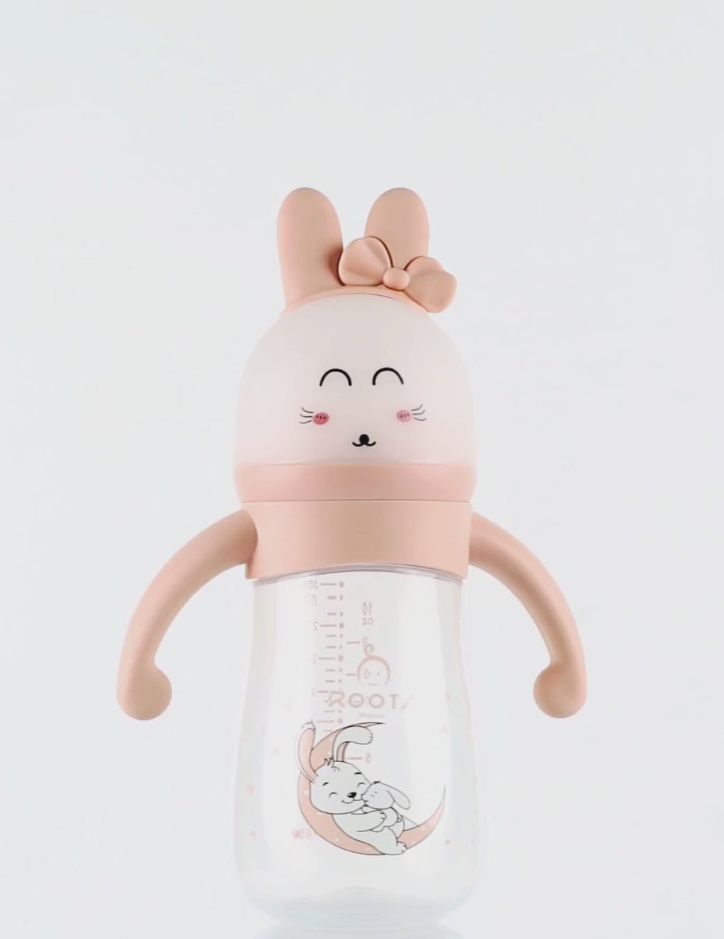 M03 Pink Bow | Wide Neck Large Nipple | 300ml/10oz