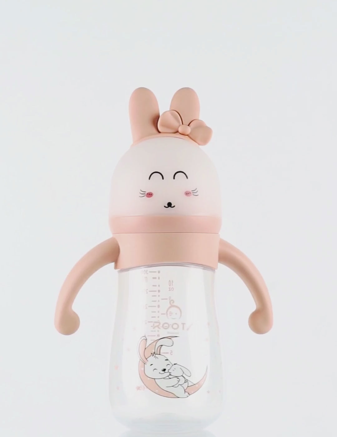 M03 Pink Bow | Wide Neck Large Nipple | 300ml/10oz