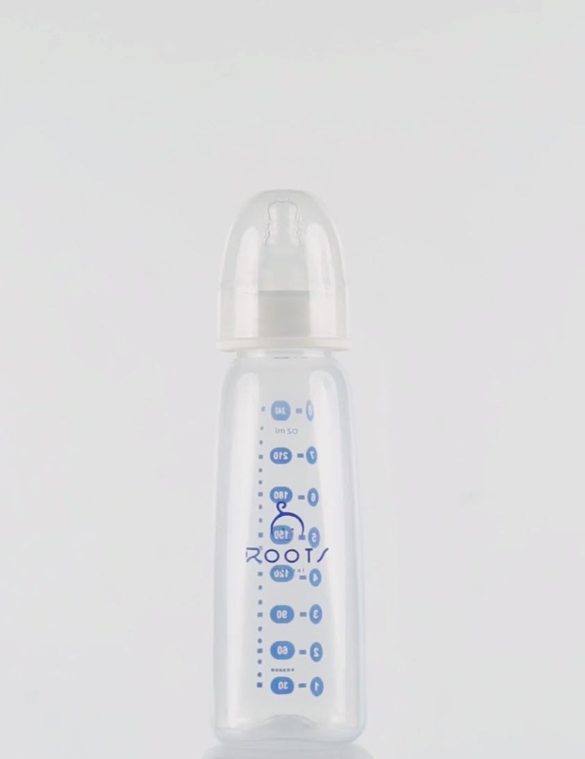 J1003 Square | Normal Neck Large Nipple | 240ml/8oz