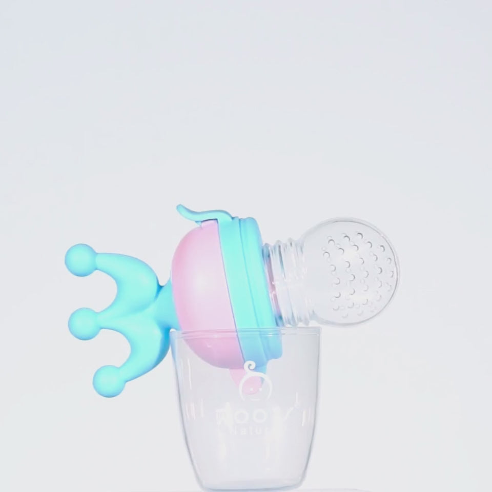 F0007 Pink | Food Feeder With Cap